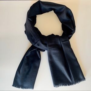 Belle France Accessories Cashmere Black Scarf *NWT